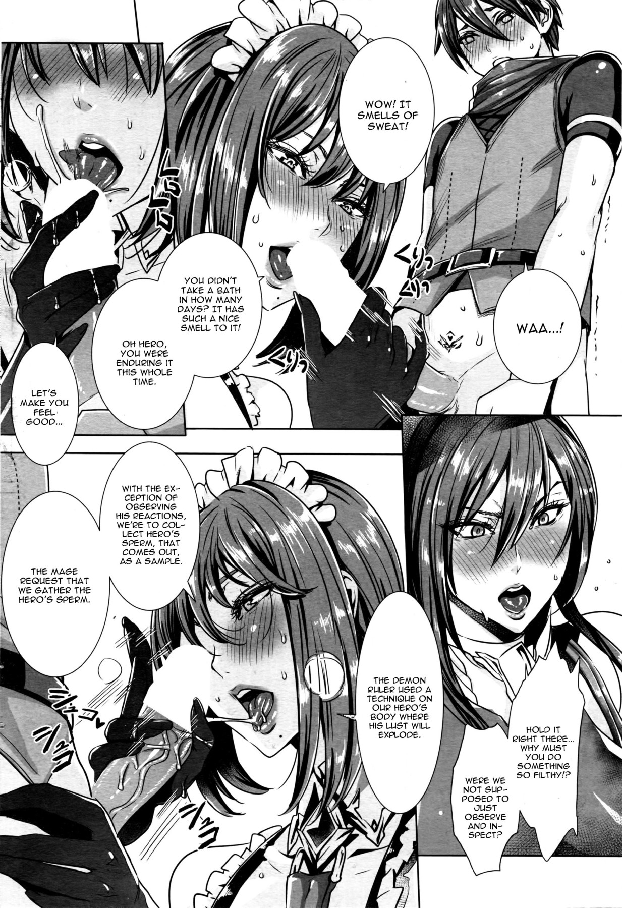 Hentai Manga Comic-Please Cum Lots Lord Hero-Read-7